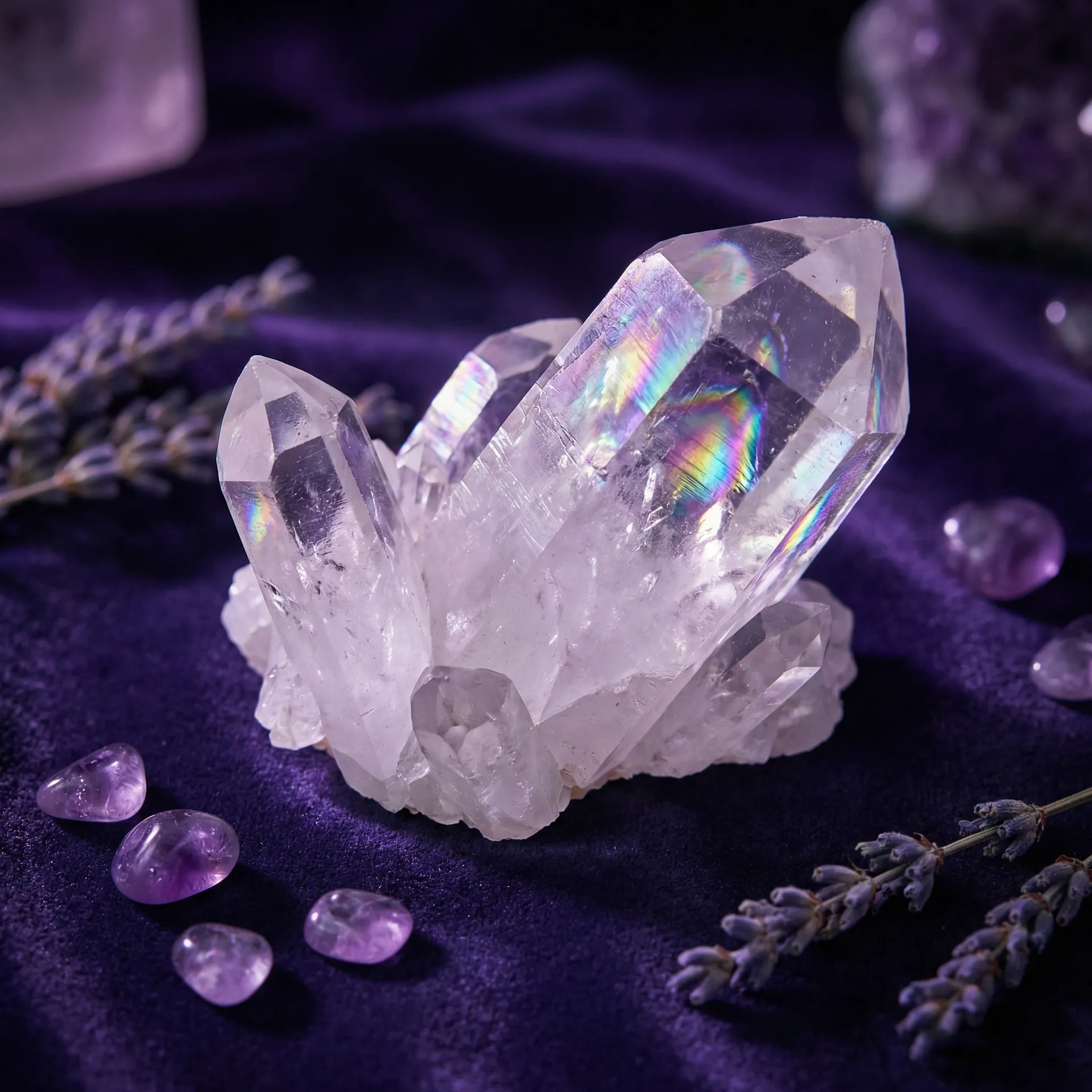 天然白水晶 - 夏茉镇魔司剧照 | 神秘学好物